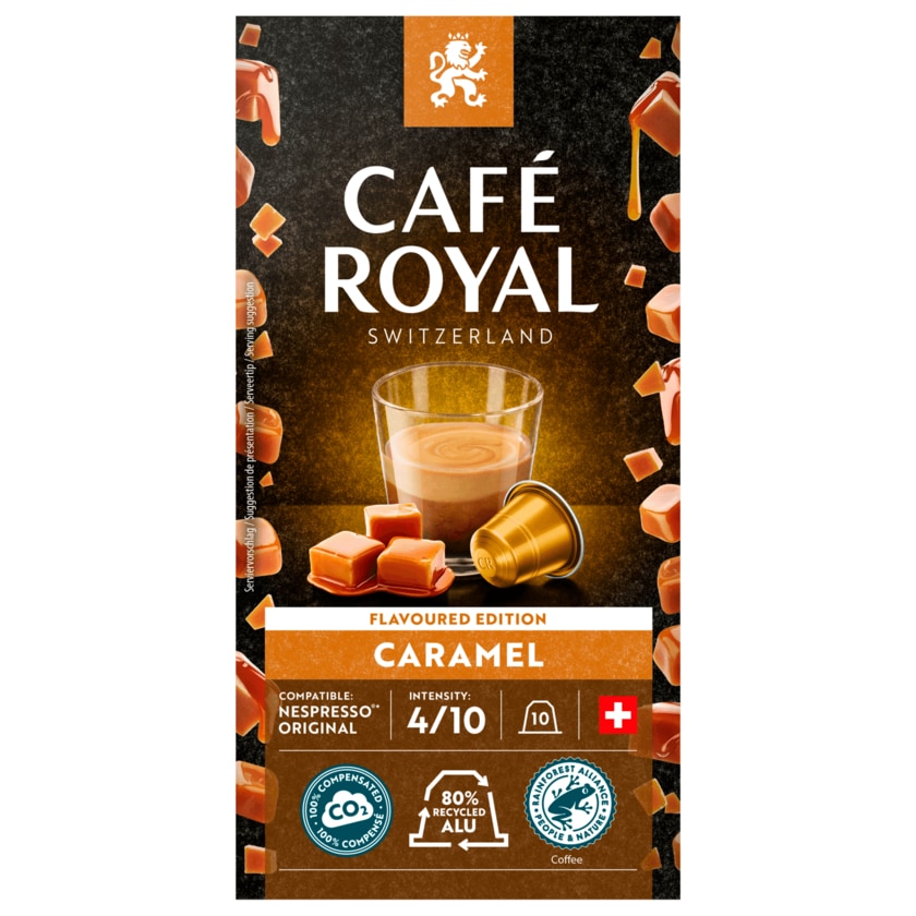 Café Royal Kaffeekapseln Caramel 10 Stück